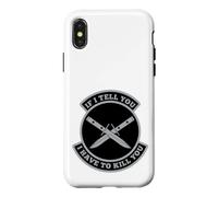 Custodia per iPhone X/XS Se ti dico che devo ucciderti