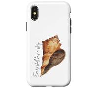 Custodia per iPhone X/XS Seashell Art - Ogni conchiglia ha una storia