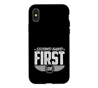 Custodia per iPhone X/XS Seconda mano Primo Amore Retrò Usato Shopping Vintage Amante