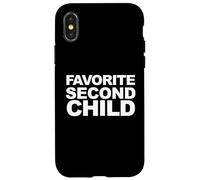 Custodia per iPhone X/XS Secondo figlio preferito