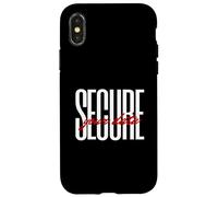 Custodia per iPhone X/XS Secure Your Data Cybersecurity Expert Infosec Encrypted Chat