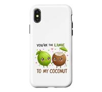 Custodia per iPhone X/XS Sei il Lime To My Coconut Kawaii Love