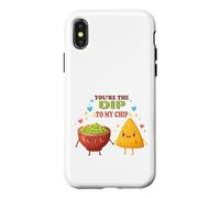 Custodia per iPhone X/XS Sei The Dip To My Chip Guacamole Nacho Love