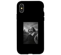 Custodia per iPhone X/XS Selfie con William Shakespeare
