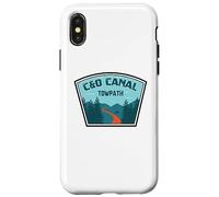 Custodia per iPhone X/XS Sentiero del canale C&O