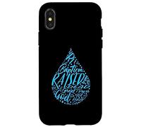 Custodia per iPhone X/XS Sepolto nel Battesimo Camicia Battesimo Maglietta Christian Battezzato