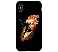 Custodia per iPhone X/XS Shazam! Movie Tiger Bolt