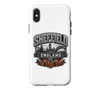 Custodia per iPhone X/XS Sheffield Inghilterra La città d'acciaio