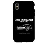 Custodia per iPhone X/XS Shift The Paradigm Neo-Classic Auto Line Art Aesthetic