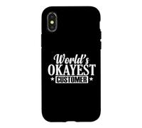 Custodia per iPhone X/XS Shopping clienti più buono al mondo