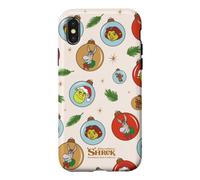 Custodia per iPhone X/XS Shrek Holiday Ornaments All Over Print