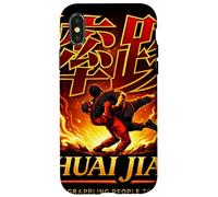 Custodia per iPhone X/XS Shuaijiao Gappling persone a terra