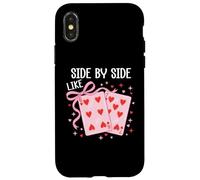 Custodia per iPhone X/XS Side By Side Like 67 Valentine Cards 6 7 Youre the 6 to my 7