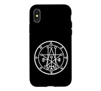 Custodia per iPhone X/XS Sigillo di Astaroth Sigillo Talismano Cerchio Demone