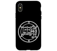 Custodia per iPhone X/XS Sigillo di Paimone Sigillo Talismano Cerchio Demone