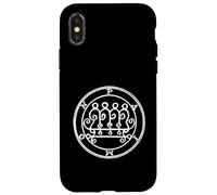 Custodia per iPhone X/XS Sigillo di Paimone Sigillo Talismano Cerchio Demone
