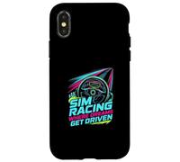 Custodia per iPhone X/XS Sim Racing dove i sogni vengono guidati