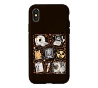 Custodia per iPhone X/XS Simpatica squadra di radiologia Kawaii X Ray Tech Medical Imaging