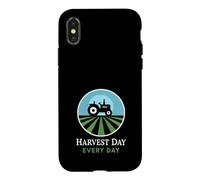 Custodia per iPhone X/XS Simulatore di agricoltura Agricoltore virtuale Pixel Farm Core Giardinaggio
