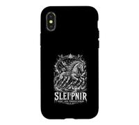 Custodia per iPhone X/XS Sleipnir Otto Gambe Attraverso Mondi Viking