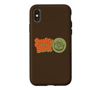 Custodia per iPhone X/XS Smokey Bear Cute Head Logo 70's Style Typography