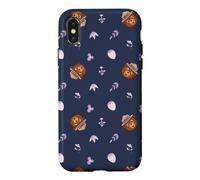 Custodia per iPhone X/XS Smokey Bear Cute Outdoor Hiking Pattern