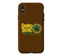 Custodia per iPhone X/XS Smokey Bear Paw Always Be Careful With Fire