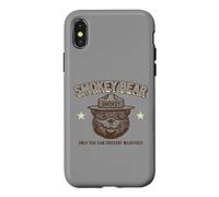 Custodia per iPhone X/XS Smokey Bear Retro Logo