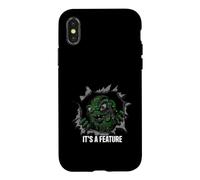 Custodia per iPhone X/XS Software Developer Bug Monster It's A Feature