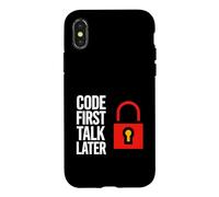 Custodia per iPhone X/XS Software Developer Code First Talk Later