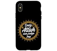 Custodia per iPhone X/XS Solo Allah può giudicarmi Ramadan Islam Religione