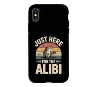 Custodia per iPhone X/XS Solo qui per The Alibi Frog Retro