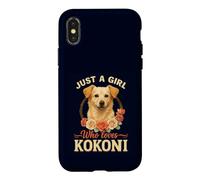 Custodia per iPhone X/XS Solo una ragazza che ama Kokoni, simpatica mamma da compagnia di razza greca