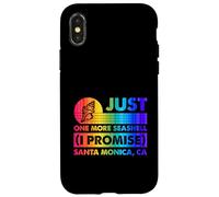 Custodia per iPhone X/XS Solo un'altra conchiglia, lo prometto, Santa Monica, California