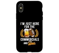 Custodia per iPhone X/XS Sono qui solo per gli spot pubblicitari e il calcio della birra