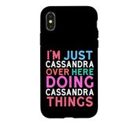 Custodia per iPhone X/XS Sono solo Cassandra qui a fare il nome di Cassandra Things