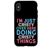 Custodia per iPhone X/XS Sono solo Cristy qui a fare il nome di Cristy Things