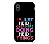 Custodia per iPhone X/XS Sono solo Heidi qui a fare il nome di Heidi Things