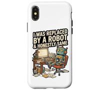 Custodia per iPhone X/XS Sono stato sostituito da un robot e onestamente lo stesso