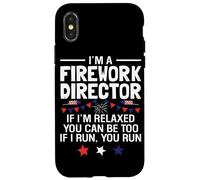 Custodia per iPhone X/XS Sono un direttore di fuochi d'artificio se sono rilassato puoi essere troppo se io R