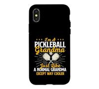Custodia per iPhone X/XS Sono una nonna Pickleball proprio come una nonna normale