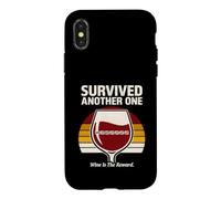 Custodia per iPhone X/XS Sopravvissuto a un altro vino è la settimana della ricompensa