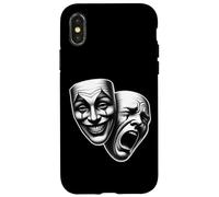 Custodia per iPhone X/XS Sorridi ora Piangi più tardi x Ridi ora Piangi dopo Chicano Payaso