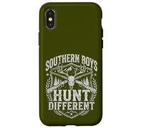 Custodia per iPhone X/XS Southern Boys Hunt Different Vintage Hunting Season