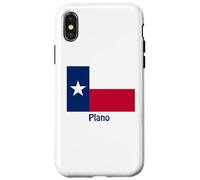 Custodia per iPhone X/XS Souvenir bandiera USA Plano Texas