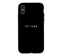 Custodia per iPhone X/XS Souvenir della città di St Ives/St Ivians Pride