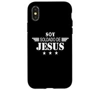 Custodia per iPhone X/XS Soy yo soldado de Jesús y siervo del Señor