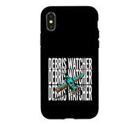 Custodia per iPhone X/XS Space Junk Debris Watcher Satellite Tracker