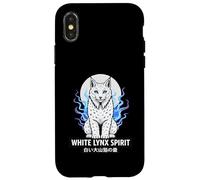 Custodia per iPhone X/XS Spirito della lince bianca iberica