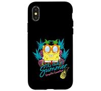 Custodia per iPhone X/XS SpongeBob SquarePants ufficiale The Look of Summer